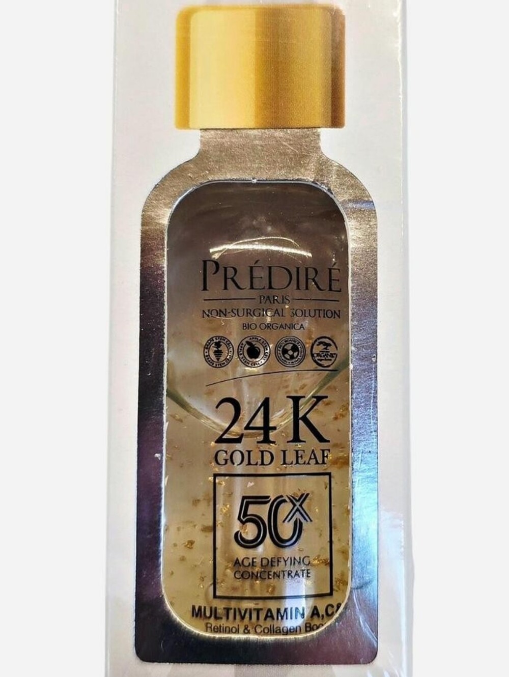 Prédiré 24K Gold Leaf 50X Age Defying Concentrate